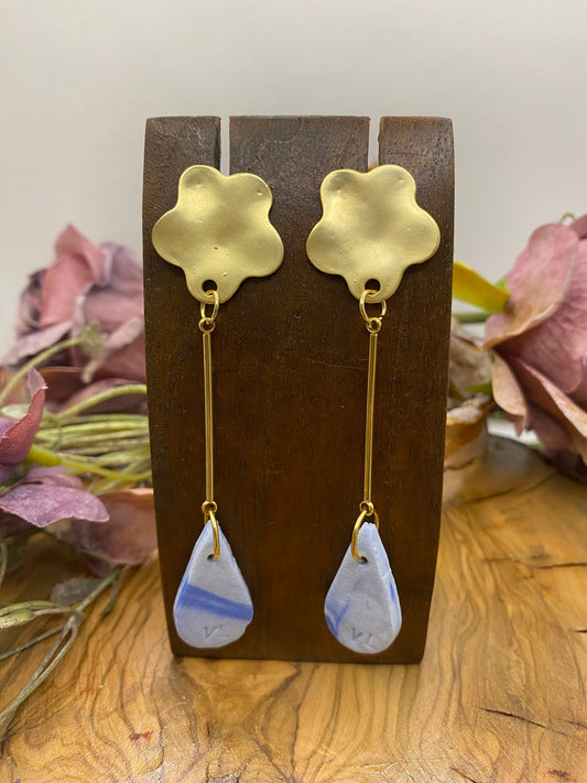 Exclusivos Pendientes Gota Celeste