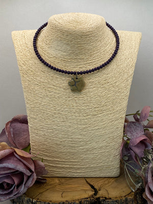 Exclusivo Collar Cerámica Flor caza