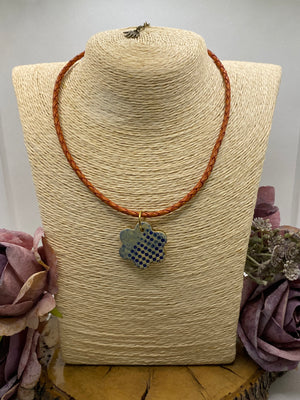 Exclusivo Collar Cerámica Puntos