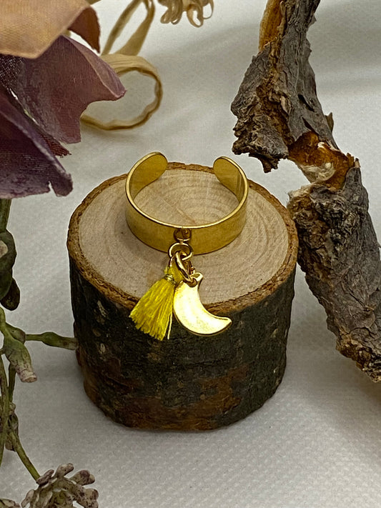 Anillo Flecos. Modelo Luna