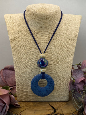 Collar Ante. Modelo Donut lava