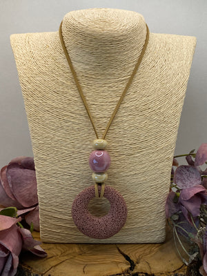 Collar Ante. Modelo Donut lava