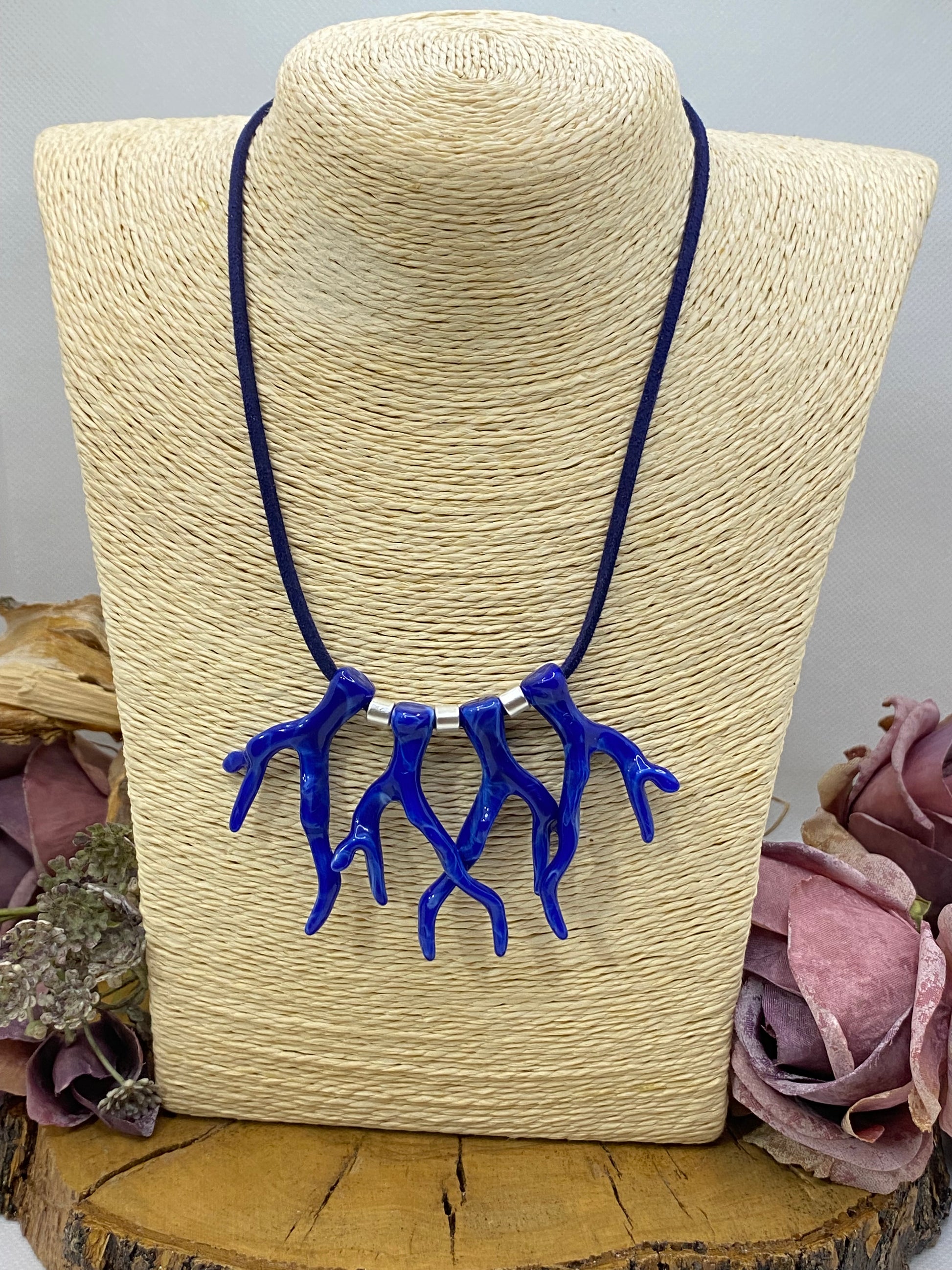 Collar Ante. Modelo Corales