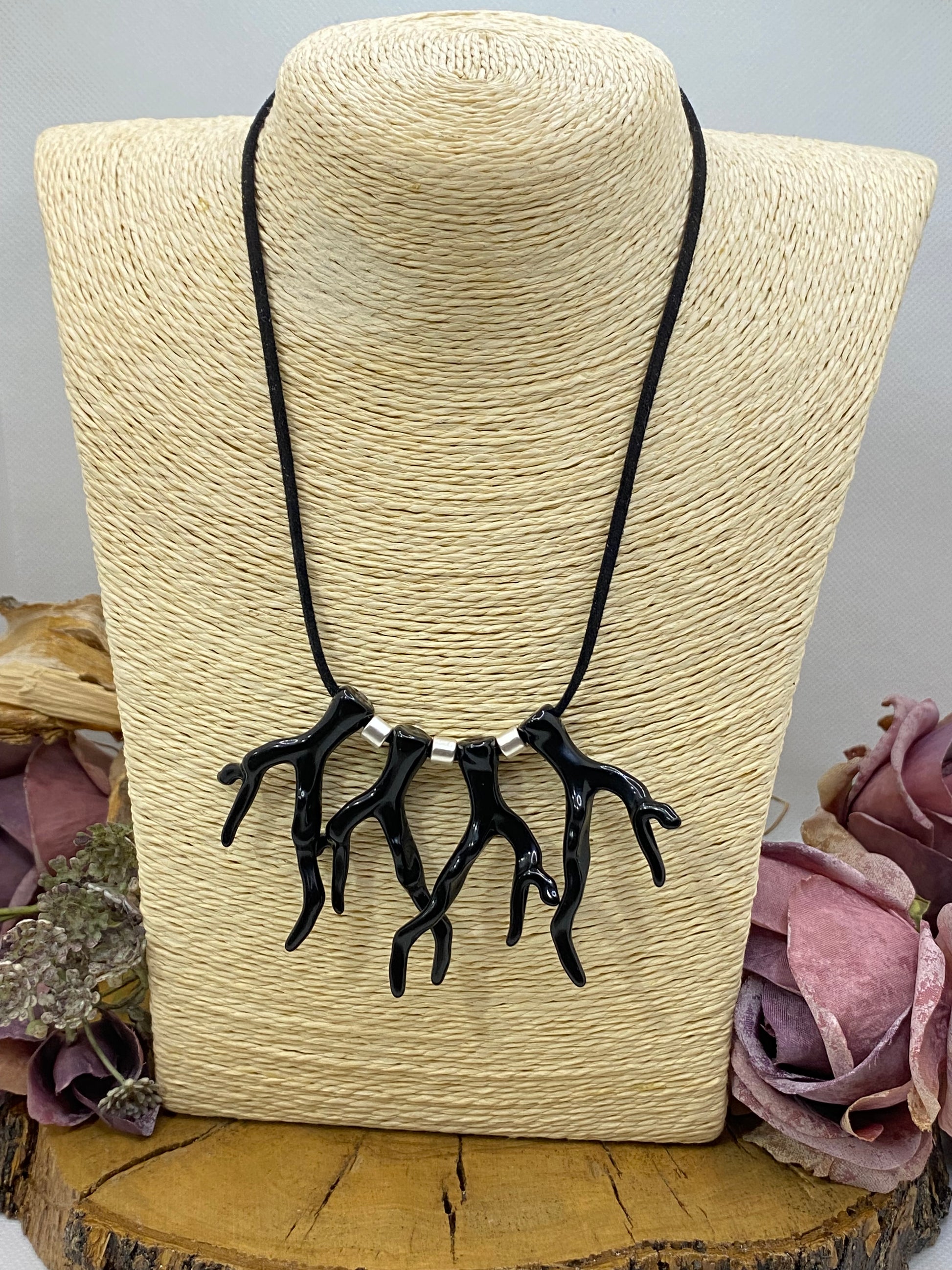 Collar Ante. Modelo Corales