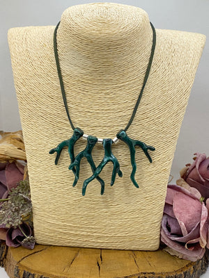 Collar Ante. Modelo Corales