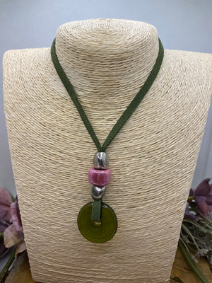 Collar Ante. Modelo Donut con pepitas