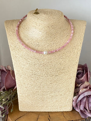 Collar Bolitas. Modelo Perla