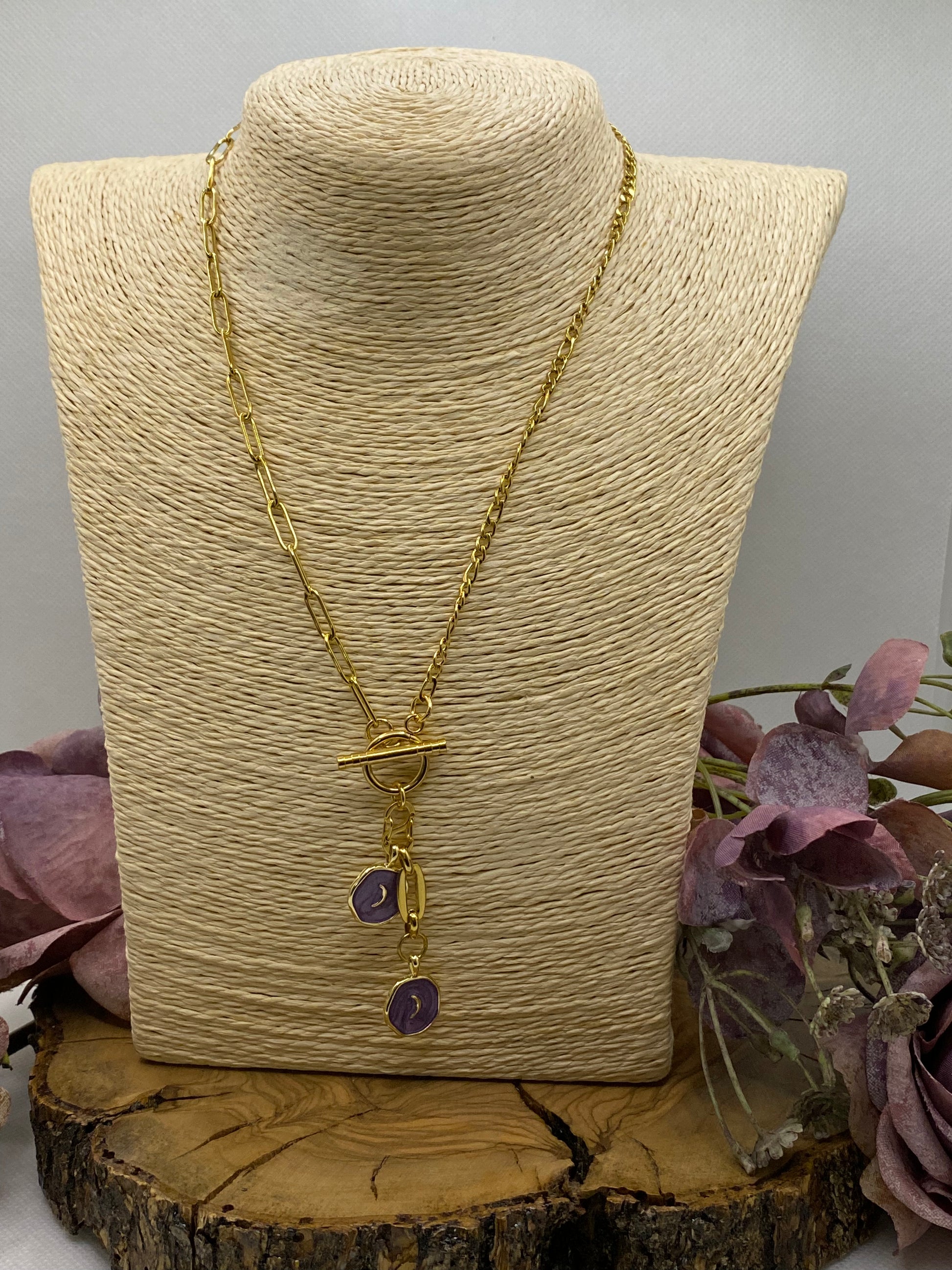 Collar Cadenas. Modelo Rocío