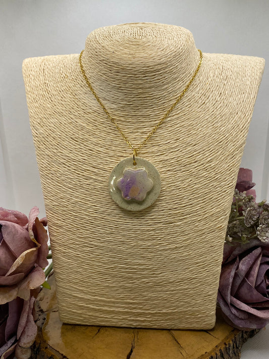 Exclusivo Collar Cerámica Corona