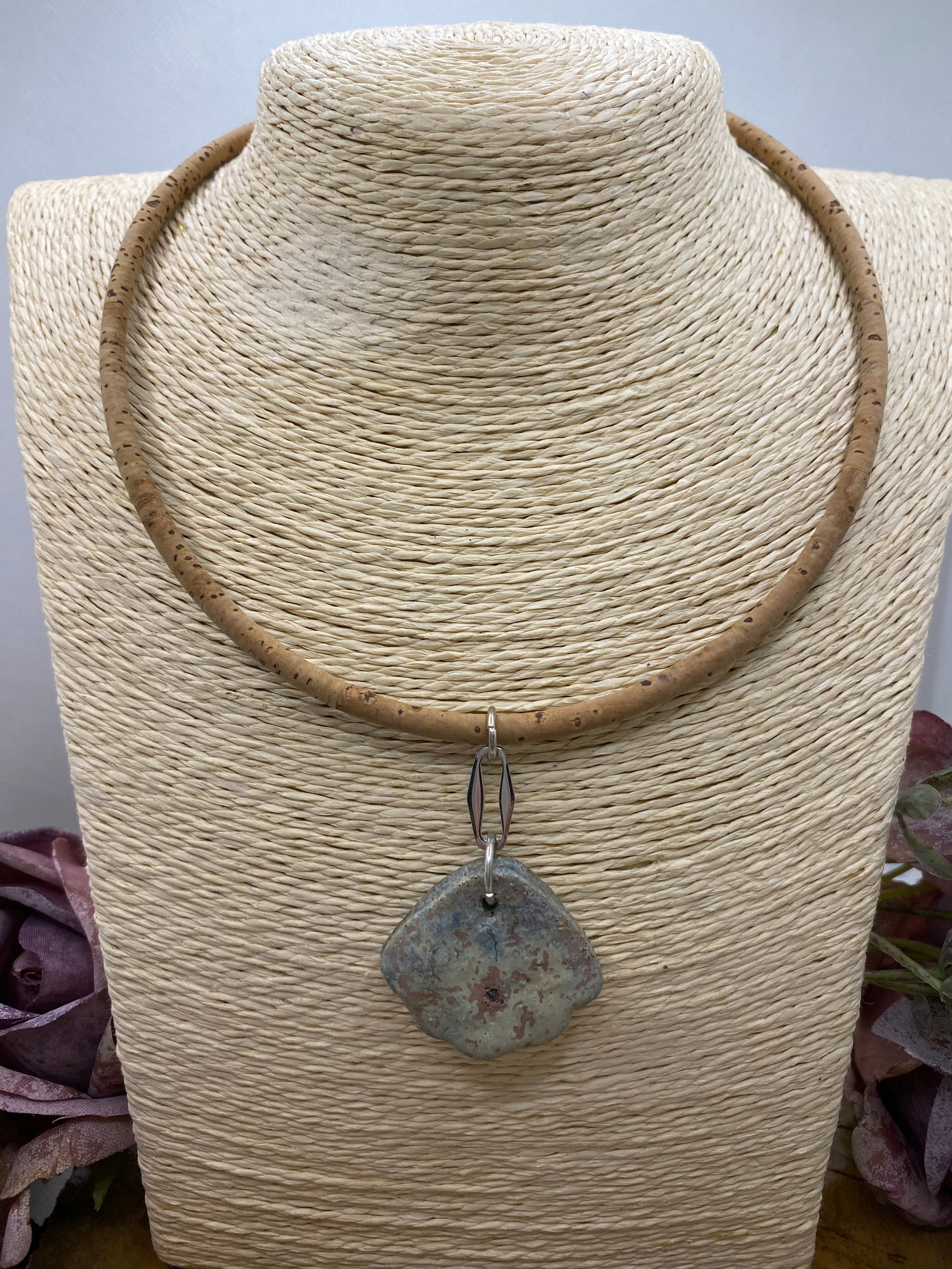 Exclusivo Collar Cerámica Rústico