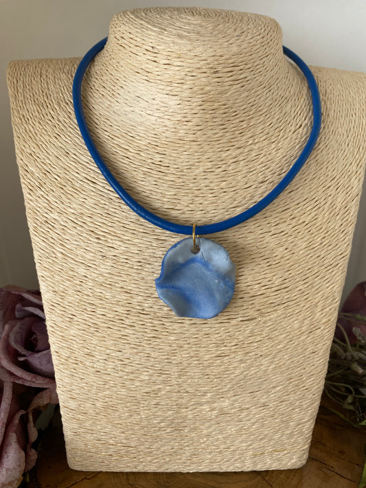 Exclusivo Collar Cerámica Cielo