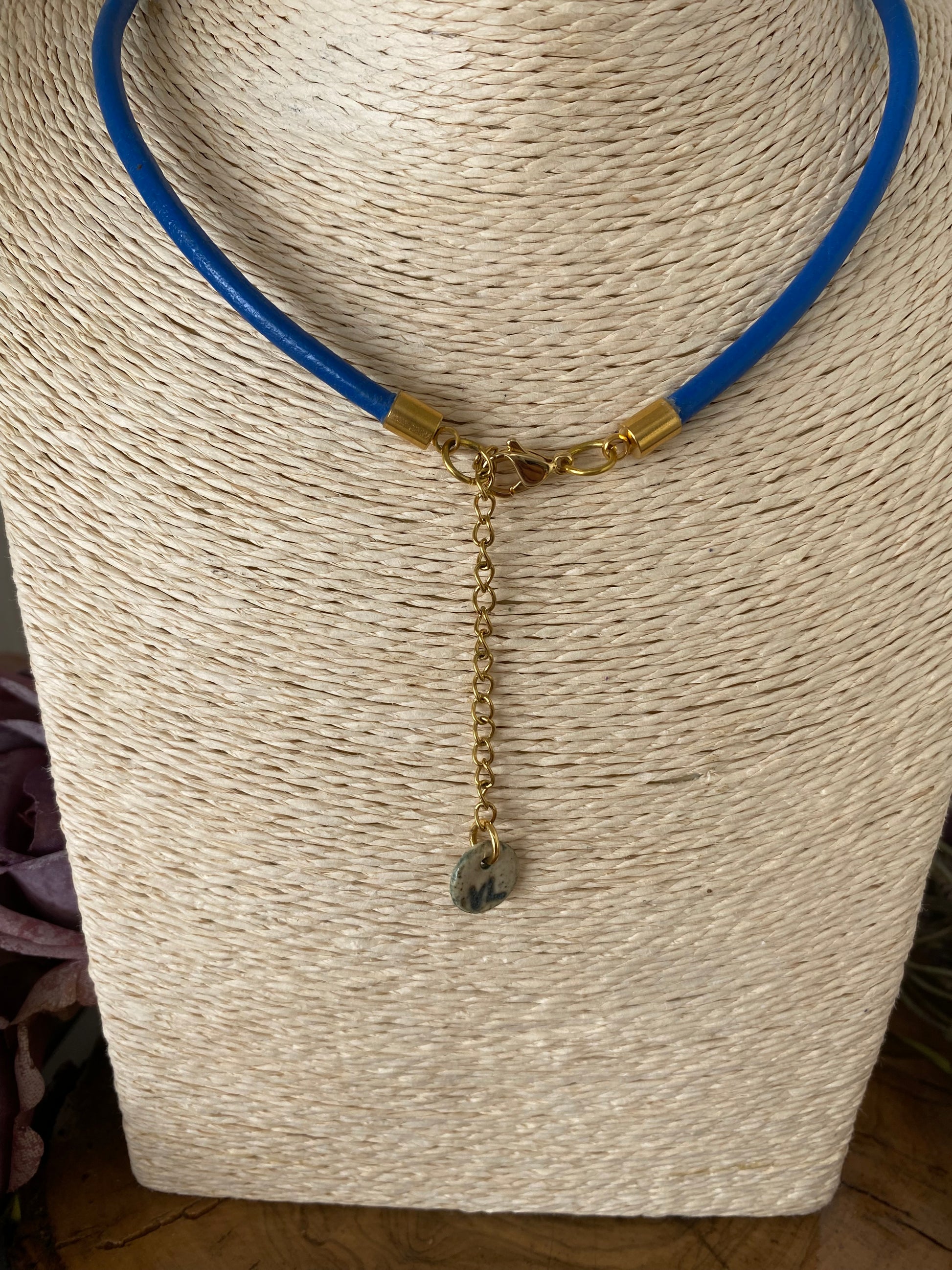 Exclusivo Collar Cerámica Cielo