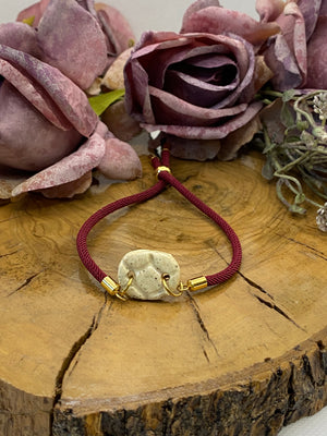 Exclusiva Pulsera Cerámica Botón