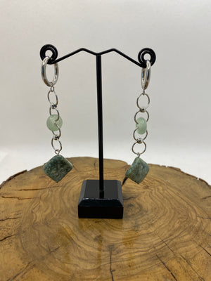 Pendientes Piedras. Modelo Carmen Rombo