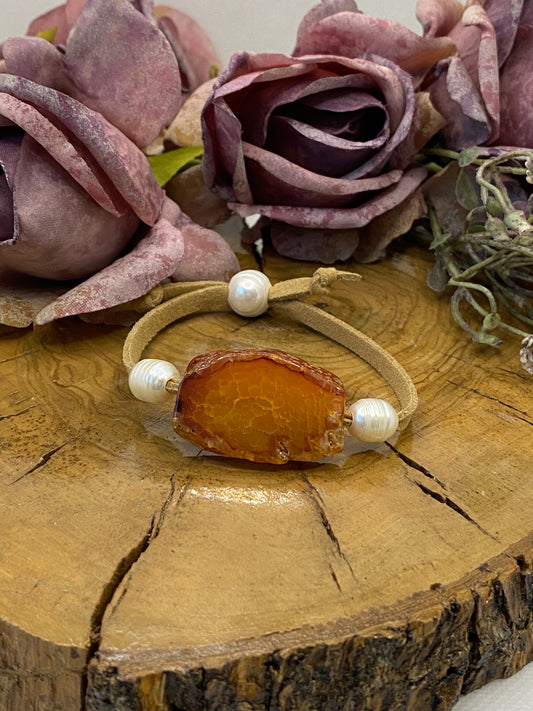 Pulsera Ante. Modelo Cueva