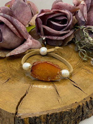 Pulsera Ante. Modelo Cueva