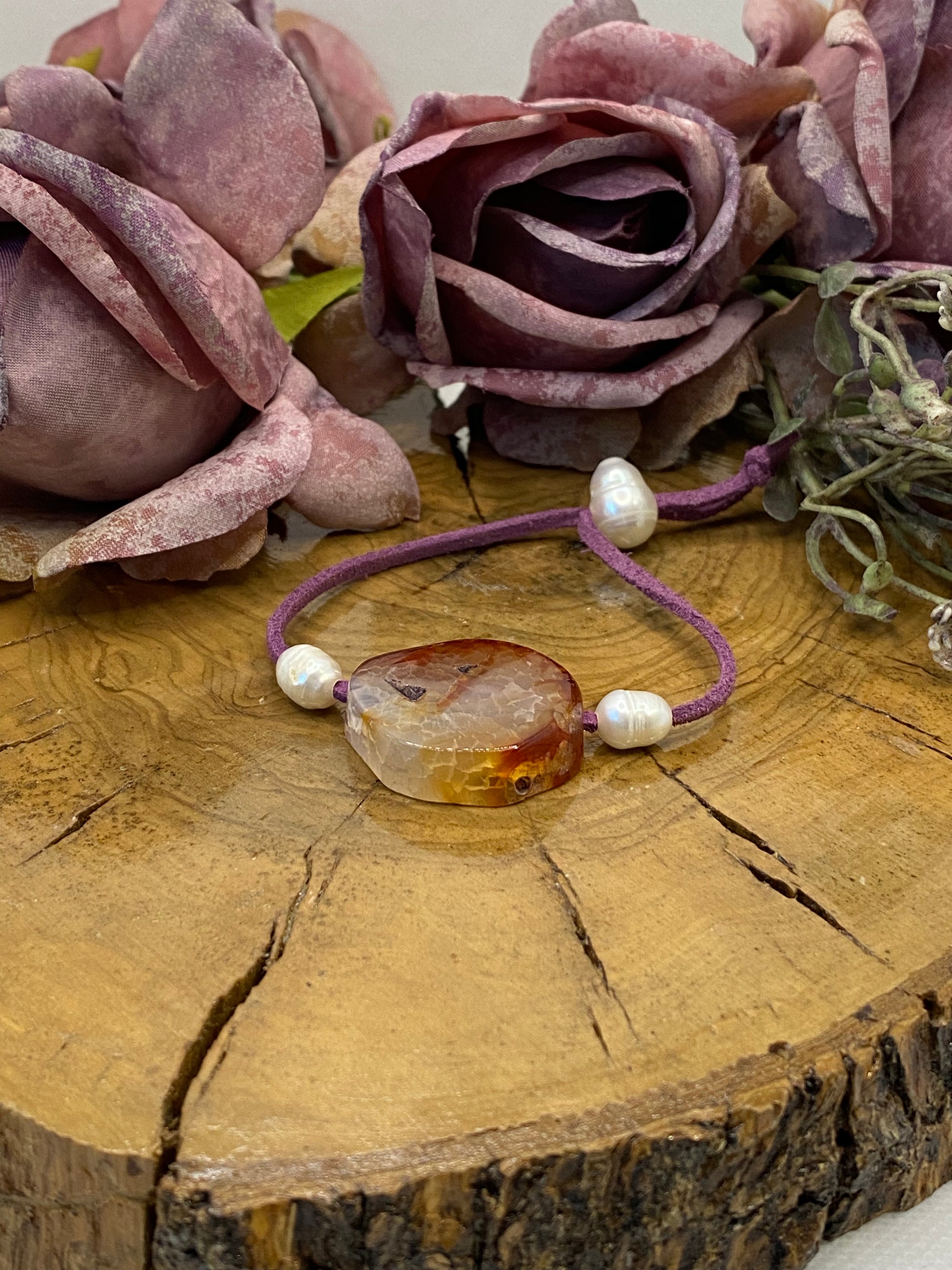 Pulsera Ante. Modelo Cueva