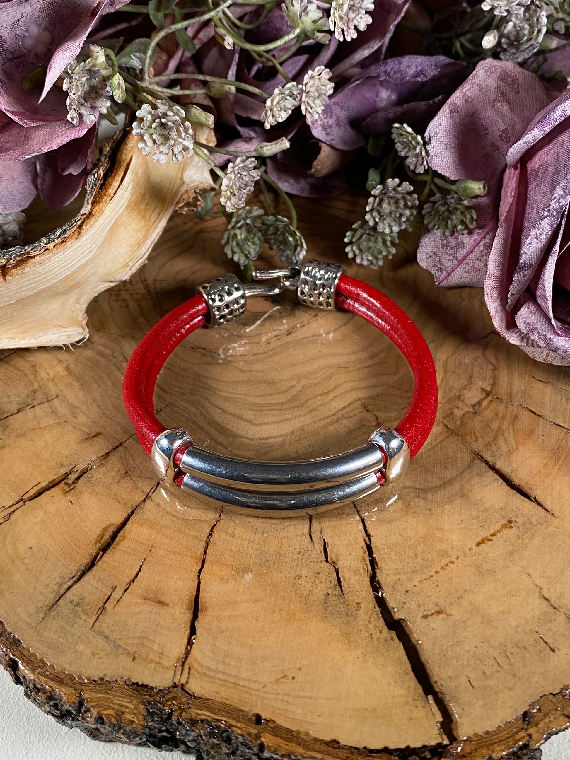 Pulsera Cuero. Modelo Lili