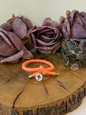 Pulsera Algodón. Modelo Flúor