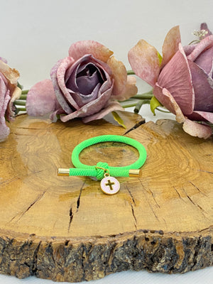 Pulsera Algodón. Modelo Flúor