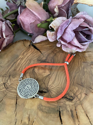 Pulsera Algodón. Modelo Lucía Padre Nuestro