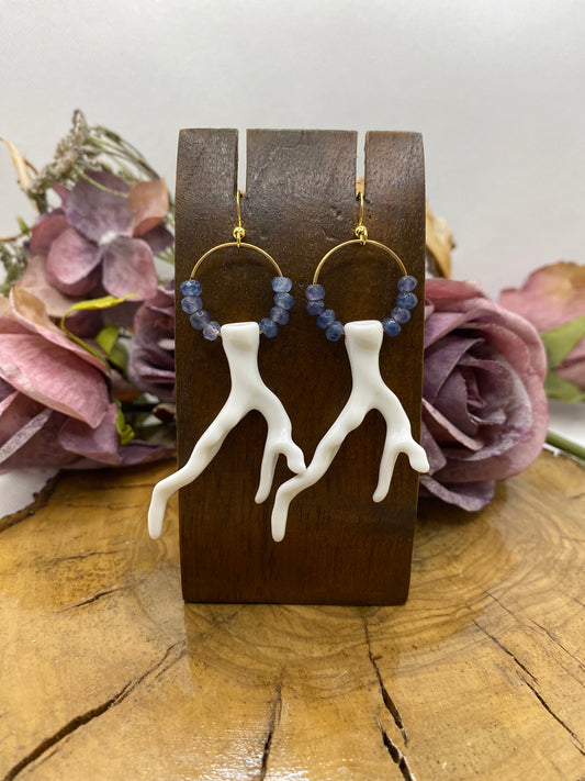 Pendientes Bolitas. Modelo Coral mini