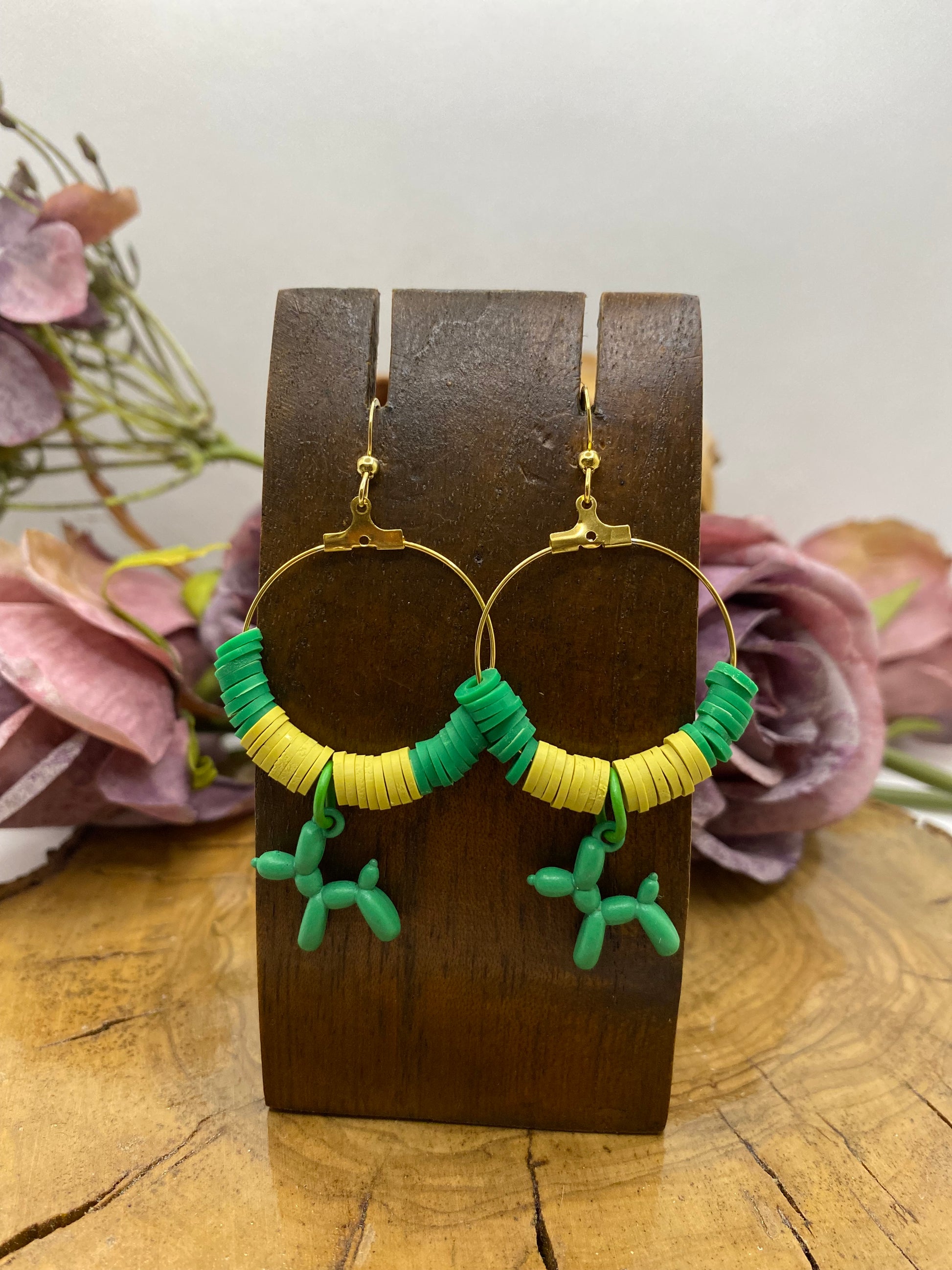 Pendientes Esmaltes. Modelo Perrito Aro
