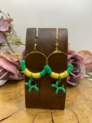 Pendientes Esmaltes. Modelo Perrito Aro
