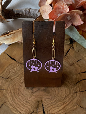 Pendientes Esmaltes. Modelo Gatitos
