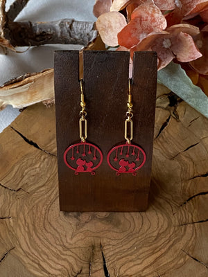 Pendientes Esmaltes. Modelo Gatitos