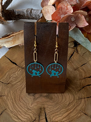 Pendientes Esmaltes. Modelo Gatitos