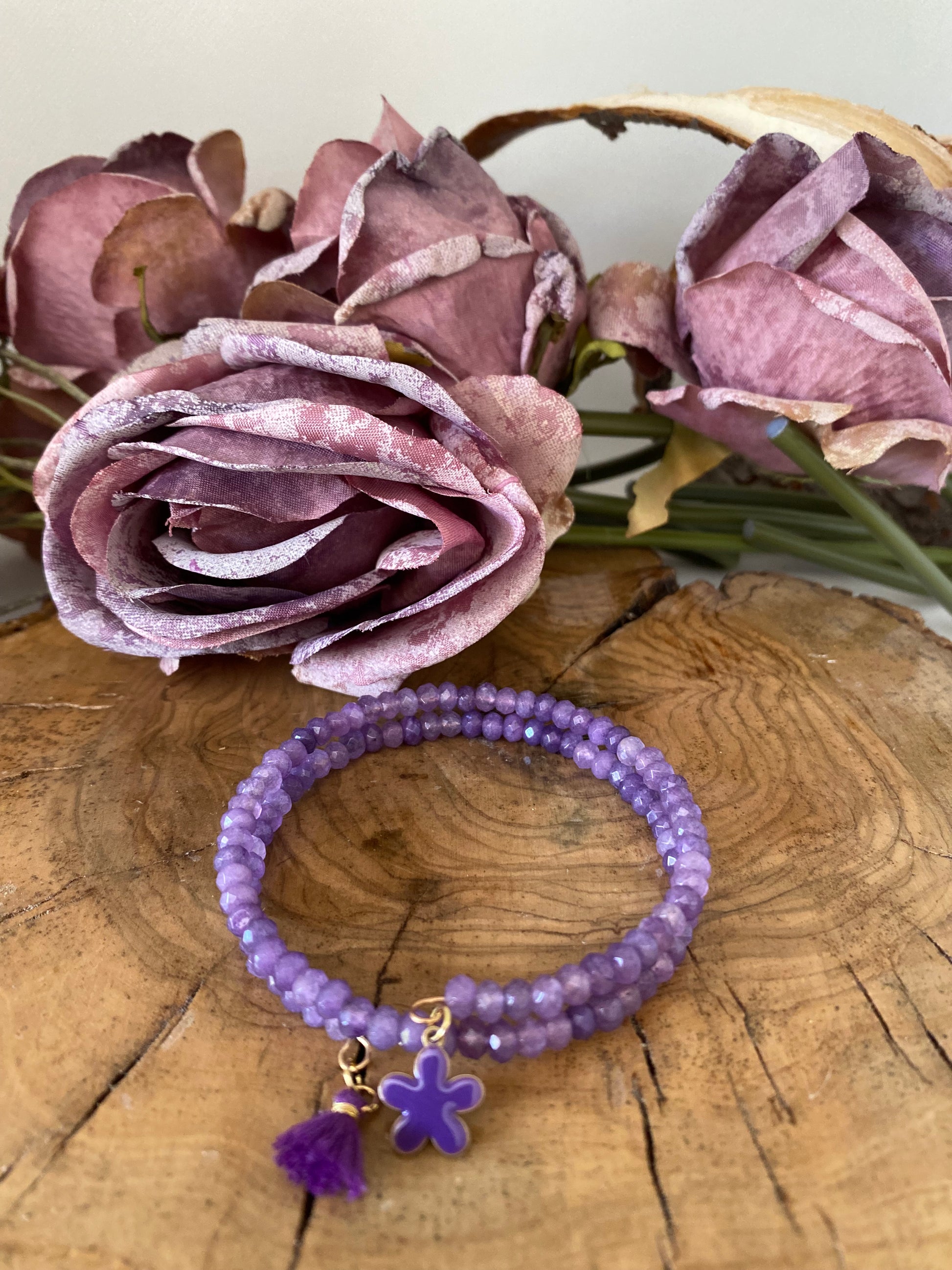 Pulsera Bolitas. Modelo Carlota