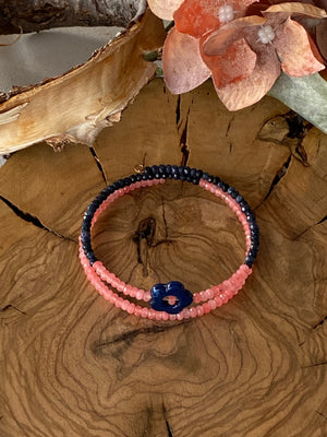 Pulsera Bolitas. Modelo Meli