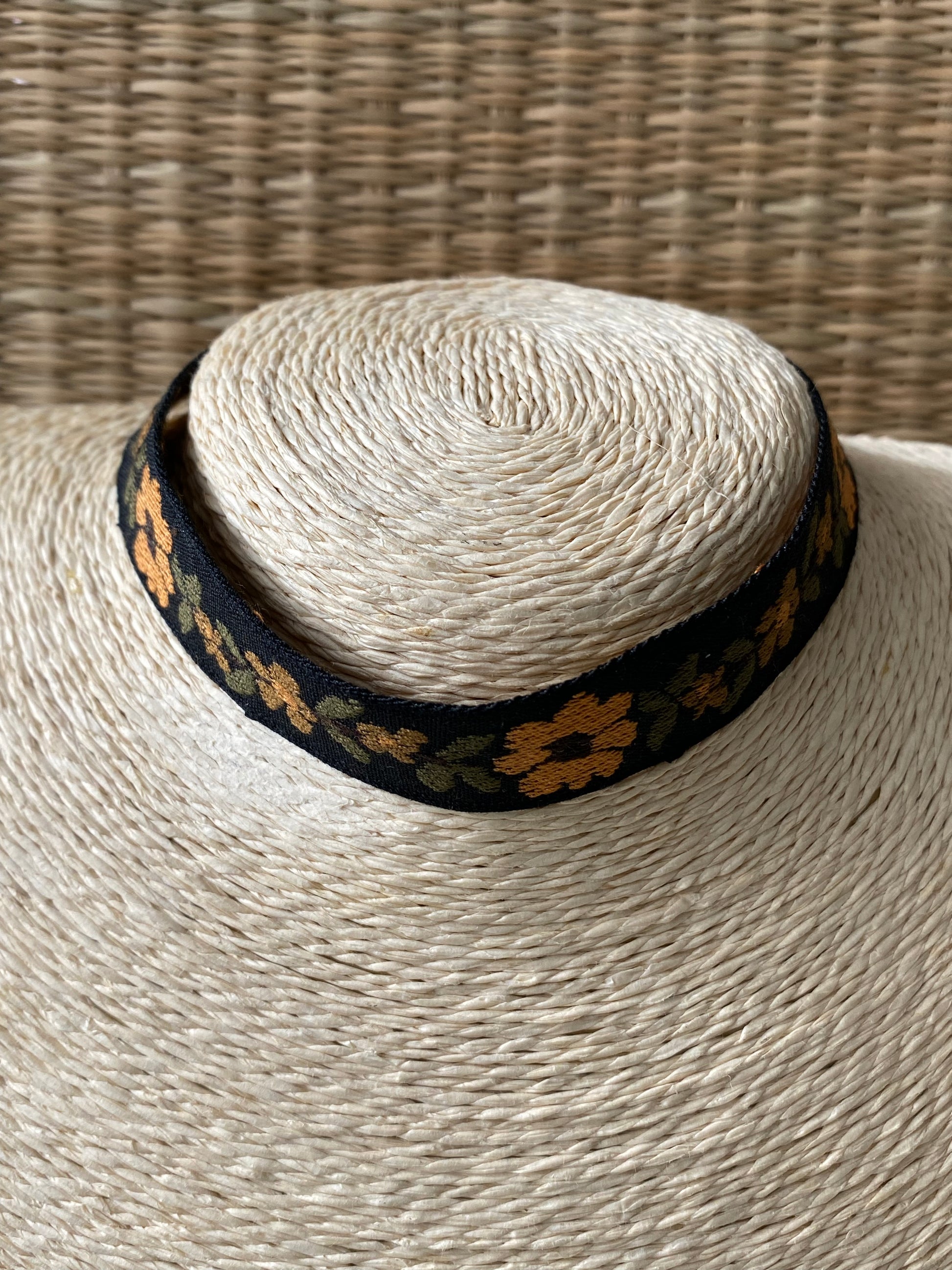 Collar Choker tela. Modelo Primavera