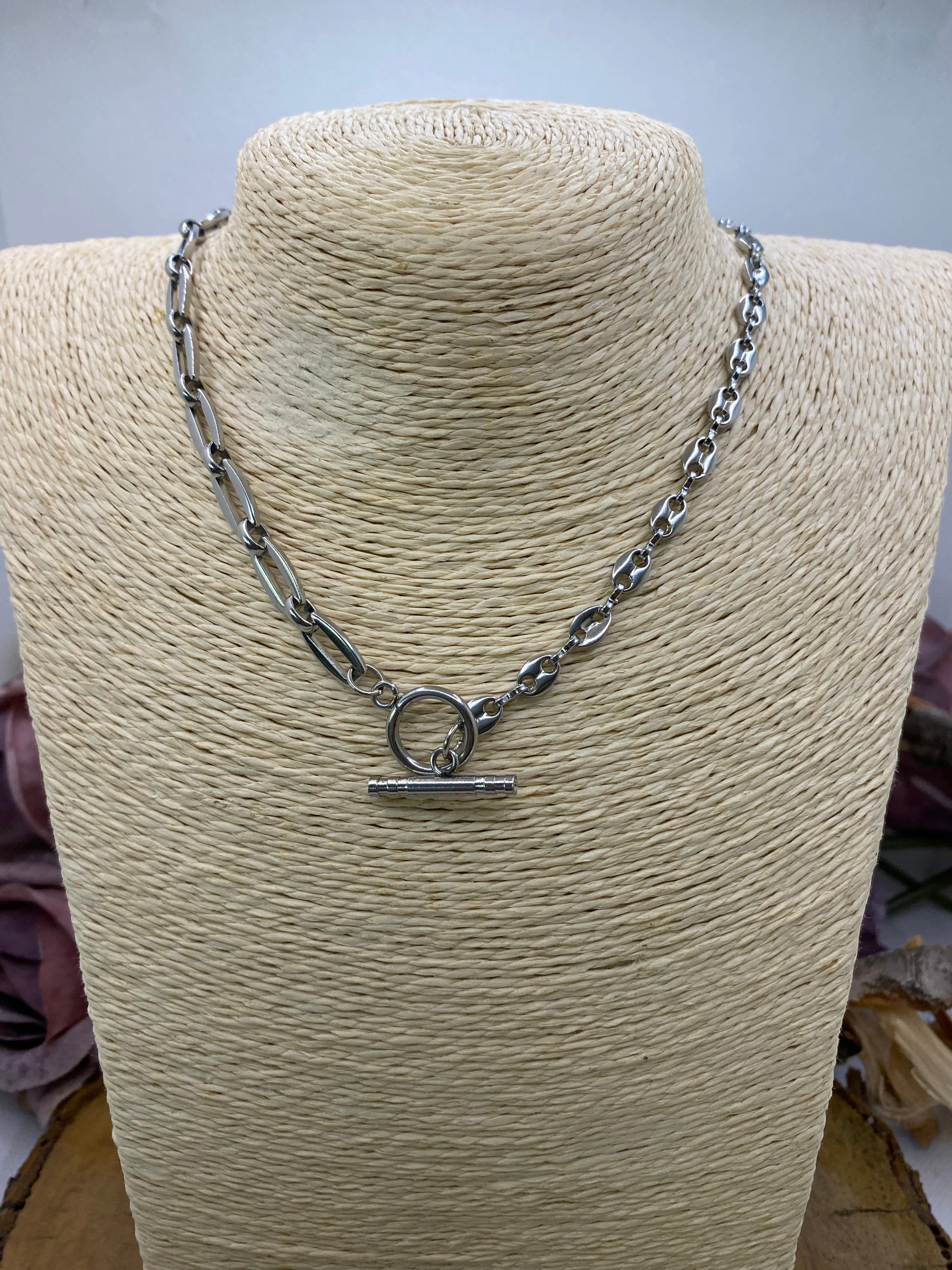 Collar Cadenas. Modelo Estrella